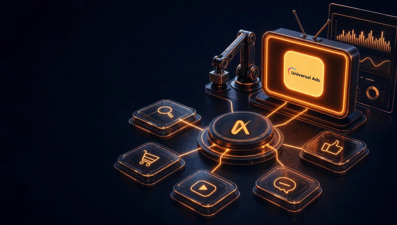 Universal Ads on Adlyse: Buy TV Next to Search and Social